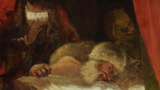 Ужасяваща гледка лъсна от картина на стар английски художник