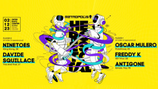 Davide Squillace и Ninetoes на хаус сцената на Metropolis pres. Heroes Total
