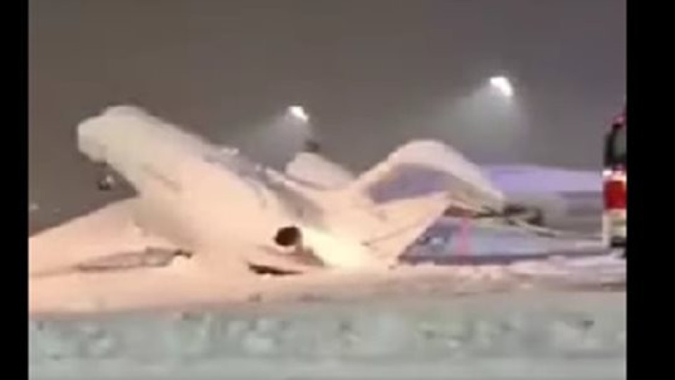 Ужас на снега. Какво се случи със самолет в Германия | StandartNews.com
