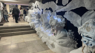 Коледна инсталация „Бяла приказка“  във Видин