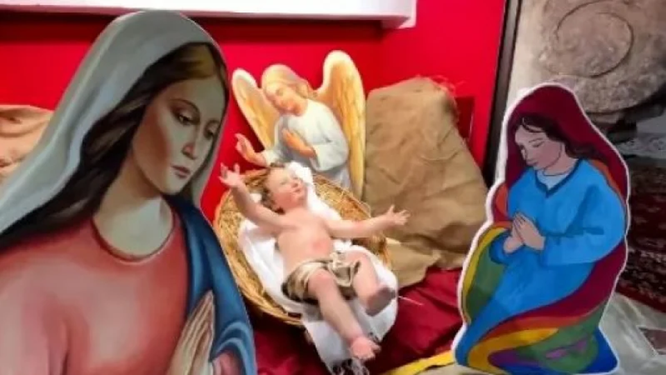 Голям скандал в Италия. Гавра с младенеца Исус | StandartNews.com