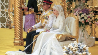 Принцът на Бруней събра очите на света. Най-пищната сватба (СНИМКИ)