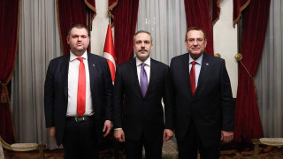 Пеевски и Джевдет Чакъров се срещнаха с турския външен министър
