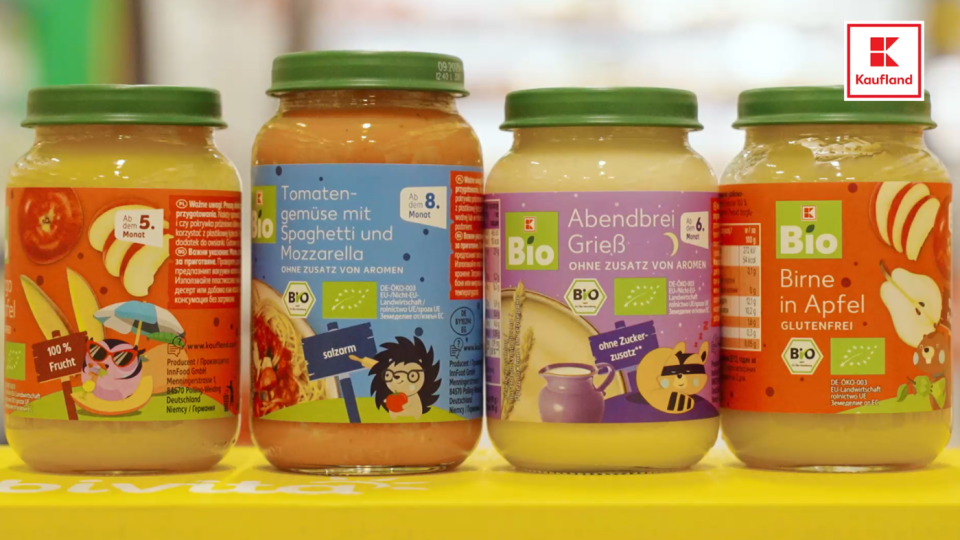 Kaufland увеличи устойчивия си асортимент с 24 био бебешки храни | StandartNews.com