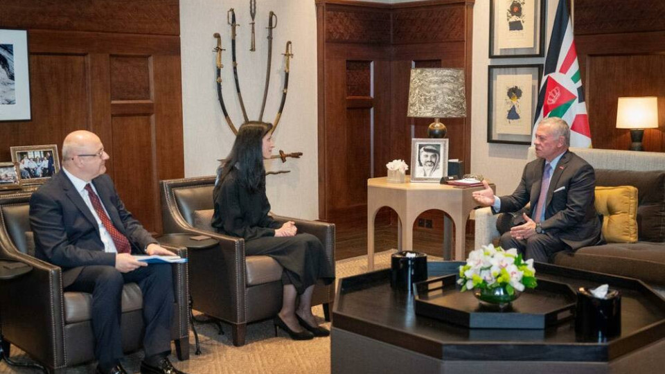 Кралят на Йордания прие и разговаря с Мария Габриел | StandartNews.com