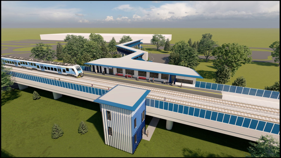 Представиха напредналия проект за железопътна връзка от гара „Владимир Павлов“ до летище Бургас | StandartNews.com