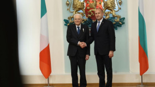 Какво обсъдиха Радев и президентът на Италия