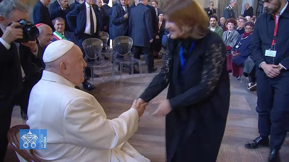 Надежда Джакова на специална среща с Папа Франциск във Венеция | StandartNews.com