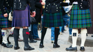 Какво носят шотландците под полите си?