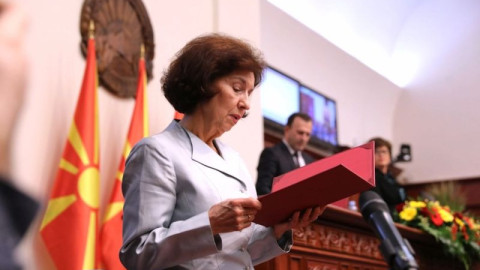 Скандалът трещи! Новата президентка в Скопие изправи Гърция на нокти