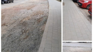 Нов тротоар запали софиянци. Гняв в мрежата