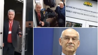 Грозни сцени! Гардове на КЕВР спират репортерка, комисията се крие
