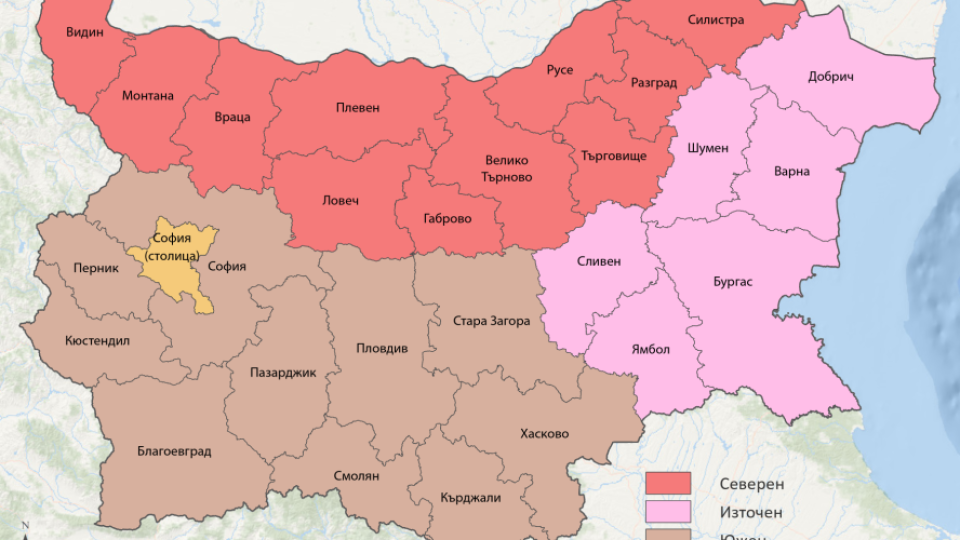 Ето я новата България! Показаха районите | StandartNews.com