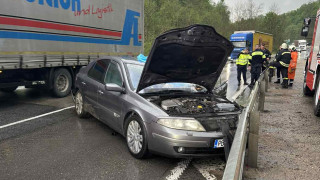 Страшно меле на Прохода на Републиката. Драма с движението
