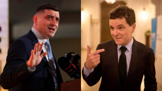Напрежение в Румъния. Първи дебат между Джордже Симион и Никушор Дан