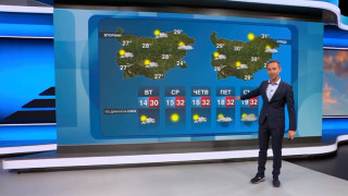 Василковски ни зарадва. Приказни температури