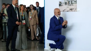 На срещата на върха в Рим. Европейски премиер падна в коленете на жена
