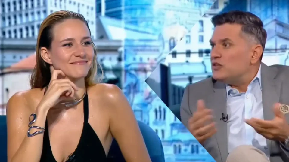 Жега в БНТ! Мила Роберт втрещи зрителите и водещия (Снимка) | StandartNews.com