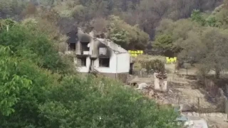 Покъртителна гледка след пожарите в Трънско