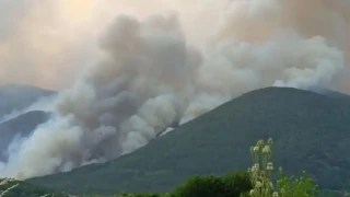 Продължава гасенето на пожари край Кърджали и в Пирин