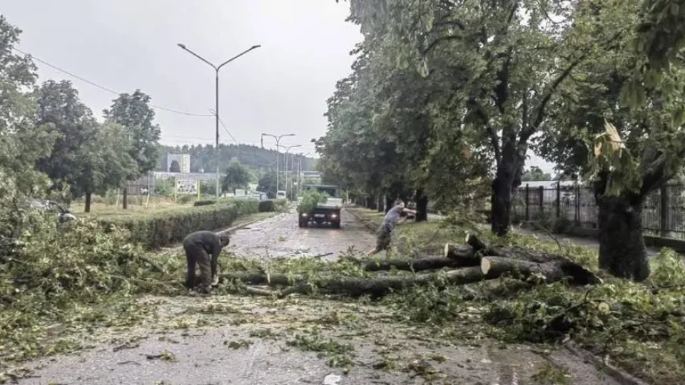 Невиждан ураган вилня у нас. Ето щетите | StandartNews.com