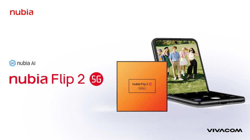 Vivacom предлага за първи път новия сгъваем 5G смартфон ZTE Nubia Flip 2 | StandartNews.com