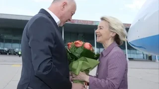 Урсула кацна в България. Къде се отправи