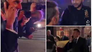 Уникален цирк с Макрон в Ню Йорк! Кой го спасява