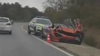 Кола за 1 млн. лв. на "Величие" стана на сол на пътя