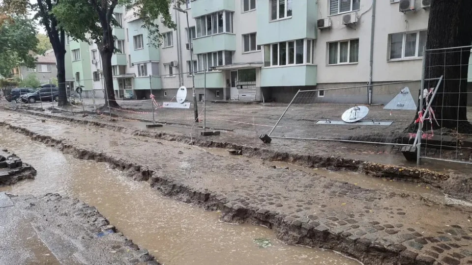 След 24 часа дъжд: Един град под вода. Паднали дървета и смачкани коли | StandartNews.com